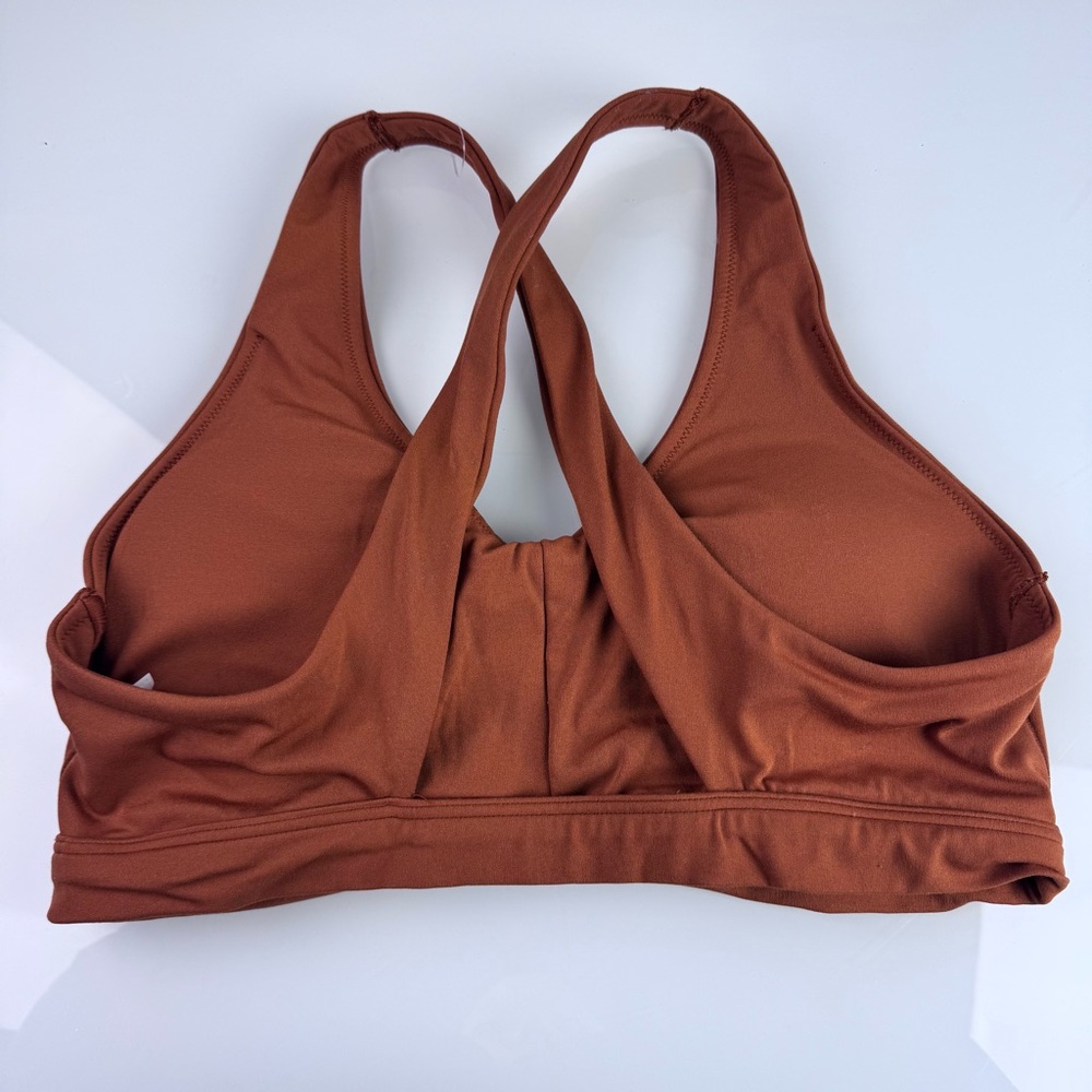 Offline Aerie Bra Bralette Real Me Stretch Medium Support Copper Orange Rust - Picture 2 of 10